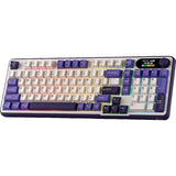 TECLADO MECANICO WIRELESS ROYAL KLUDGE S98 RGB/96%/BEIGE SW/ING/BLACKBERRY MOUSSE