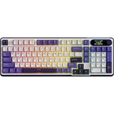 TECLADO MECANICO WIRELESS ROYAL KLUDGE S98 RGB/96%/BEIGE SW/ING/BLACKBERRY MOUSSE