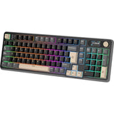 TECLADO MECANICO WIRELESS ROYAL KLUDGE S98 RGB/96%/CHARTREUSE SW/ESP/PHANTOM