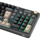 TECLADO MECANICO WIRELESS ROYAL KLUDGE S98 RGB/96%/CHARTREUSE SW/ESP/PHANTOM