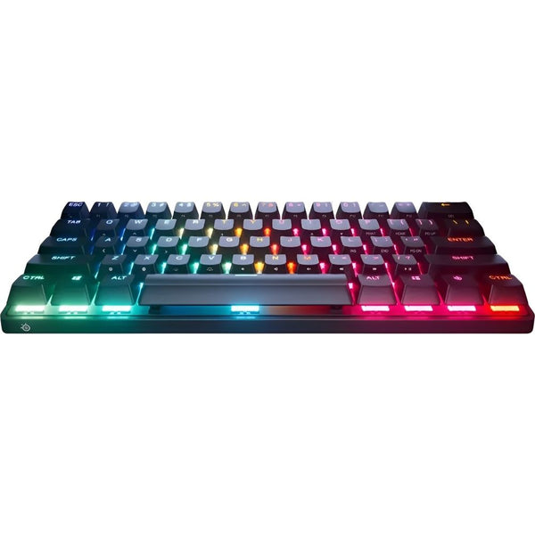 TECLADO MECANICO STEELSERIES 64913 APEX PRO MINI GEN 3 RGB/60%/RAPID TRIGGER/BLACK