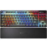 TECLADO MECANICO WIRELESS STEELSERIES 64871 APEX PRO TKL GEN3 ALUMIN/RGB/RAPID TRIGGER/OLED 129431