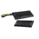 TECLADO MECANICO WOOTING 60HE V2 ABS PLASTIC RGB/60%/RAPID TRIGGER/BLACK