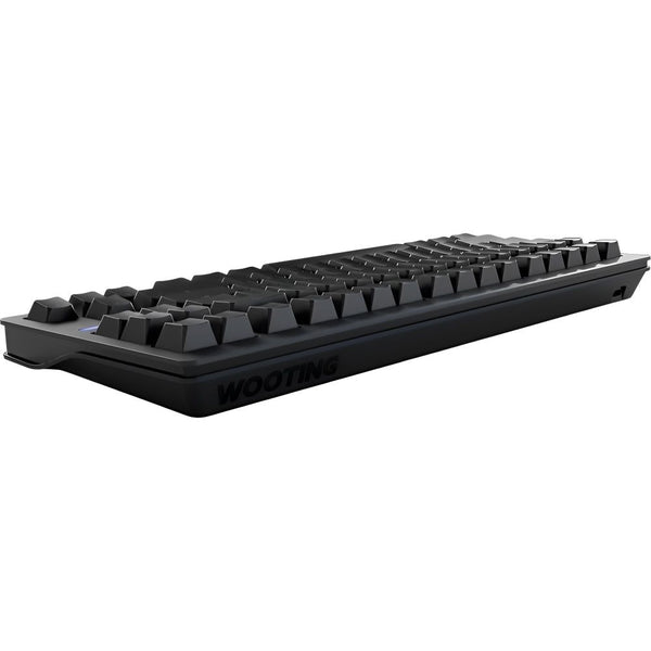 TECLADO MECANICO WOOTING 80HE ZINC ALLOY RGB 8KHZ/RAPID TRIGGER/BLACK