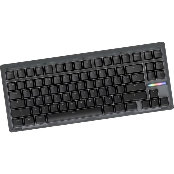 TECLADO MECANICO WOOTING 80HE 8KHZ/RGB/RAPID TRIGGER/GHOST(TRANSPARENTE)
