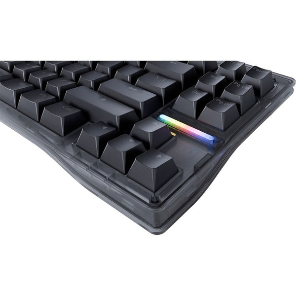 TECLADO MECANICO WOOTING 80HE 8KHZ/RGB/RAPID TRIGGER/GHOST(TRANSPARENTE)