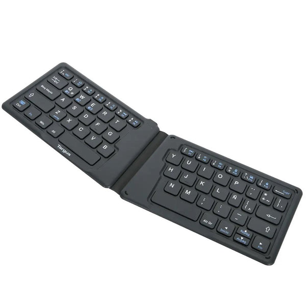 TECLADO WIRELESS TARGUS AKF003ES PLEGABLE ANTIMICROBIAL ESPAÑOL NEGRO