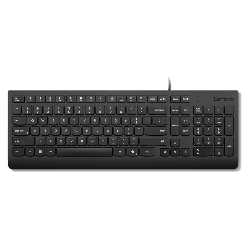 TECLADO USB-A LENOVO ESSENTIAL WIRED 4Y41R64657 ESPAÑOL/BLACK