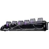 TECLADO MECANICO GRAVASTAR MERCURY V75 LITE RGB/75%/8K/RT/MAGNET SW/TRANSPARENT BLACK