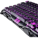 TECLADO MECANICO GRAVASTAR MERCURY V75 LITE RGB/75%/8K/RT/MAGNET SW/TRANSPARENT BLACK