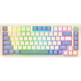 TECLADO MECANICO WIRELESS REDRAGON UCAL K673CPG RGB PRO/75%/RED SWITCH/WHITE 130597