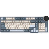 TECLADO MECANICO WIRELESS ROYAL KLUDGE N99 RGB/96%/BEIGE SW/ING/MOON