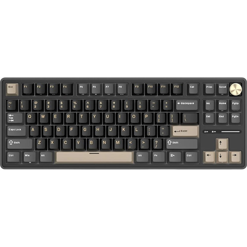 TECLADO MECANICO ROYAL KLUDGE R87PRO RGB/75%/BROWN SWITCH/ING/PHANTOM