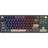 TECLADO MECANICO ROYAL KLUDGE R87PRO RGB/75%/BROWN SWITCH/ING/PHANTOM