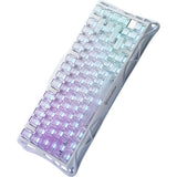 TECLADO MECANICO WIRELESS GRAVASTAR MERCURY K1 LITE RGB/75%/TRI MODE/CRYSTAL AURORA