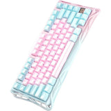 TECLADO MECANICO WIRELESS GRAVASTAR MERCURY K1 LITE RGB/75%/TRI MODE/LUMEN ROSE
