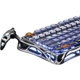 TECLADO MECANICO WIRELESS GRAVASTAR MERCURY K1 PRO RGB/75%/TRI MODE/INTERSTELLAR SILVER