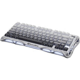 TECLADO MECANICO WIRELESS GRAVASTAR MERCURY K1 RGB/75%/TRI MODE/GRADIENT WHITE