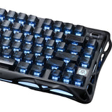 TECLADO MECANICO WIRELESS GRAVASTAR MERCURY K1 RGB/75%/TRI MODE/STEALTH BLACK