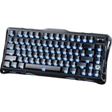 TECLADO MECANICO WIRELESS GRAVASTAR MERCURY K1 RGB/75%/TRI MODE/STEALTH BLACK