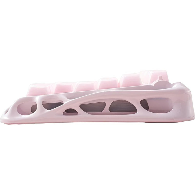 TECLADO MECANICO WIRELESS GRAVASTAR MERCURY K1 RGB/75%/TRI MODE/SAKURA PINK
