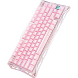 TECLADO MECANICO WIRELESS GRAVASTAR MERCURY K1 RGB/75%/TRI MODE/SAKURA PINK