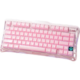 TECLADO MECANICO WIRELESS GRAVASTAR MERCURY K1 RGB/75%/TRI MODE/SAKURA PINK