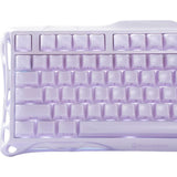 TECLADO MECANICO WIRELESS GRAVASTAR MERCURY K1 RGB/75%/TRI MODE/LAVENDER PURPLE