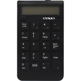 TECLADO NUMERICO + CALCULADORA SATELLITE AK-183 USB BLACK 80307