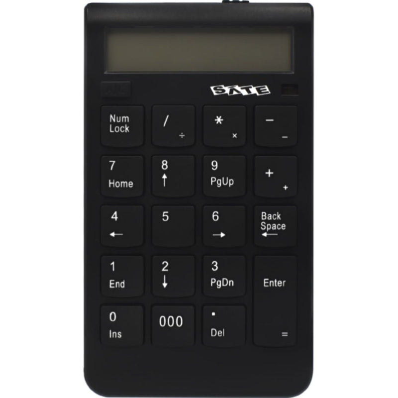 TECLADO NUMERICO + CALCULADORA SATELLITE AK-183 USB BLACK 80307