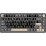 TECLADO MECANICO WIRELESS ROYAL KLUDGE M75 RGB/75%/TRI MODE/CREAM SW/ING/PHANTOM