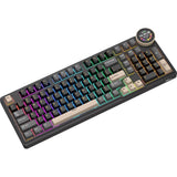 TECLADO MECANICO WIRELESS ROYAL KLUDGE N99 RGB/96%/VIOLET SW/ING/PHANTOM
