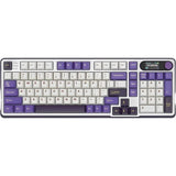 TECLADO MECANICO WIRELESS ROYAL KLUDGE S98 RGB/96%/CHARTREUSE SW/ESP/BLACKBERRY MOUSSE