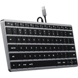 TECLADO USB-C SATECHI ST-UCSW1M SLIM W1 WIRED BACKLIT KEYBOARD COMPACTO ILUMINADO