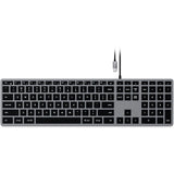 TECLADO USB-C SATECHI ST-UCSW3M SLIM W3 WIRED BACKLIT KEYBOARD FULL ILUMINADO