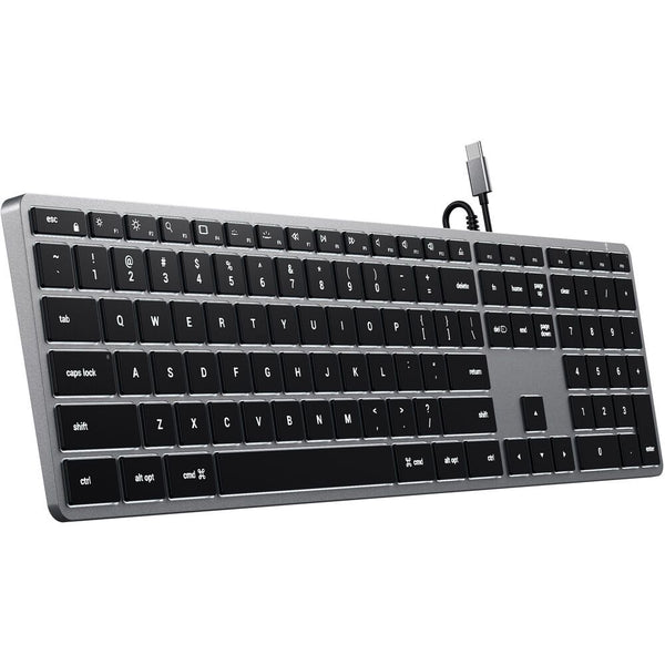 TECLADO USB-C SATECHI ST-UCSW3M SLIM W3 WIRED BACKLIT KEYBOARD FULL ILUMINADO
