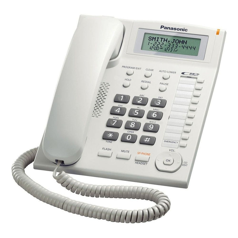 TELEFONO PANASONIC KX-TS880 C/CABLE WHITE 1166