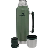 TERMO STANLEY CLASSIC 940ML VERDE C/MANIJA 72449