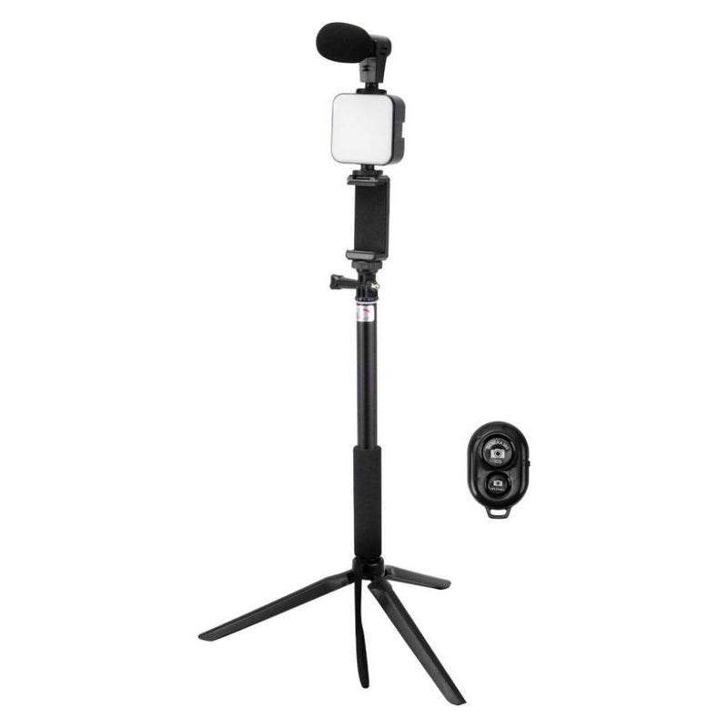 TRIPODE BASTON DE SELFIE SATELLITE A-RM4900Z VIDEO MAKER CONTROL BLUETOOH BLACK