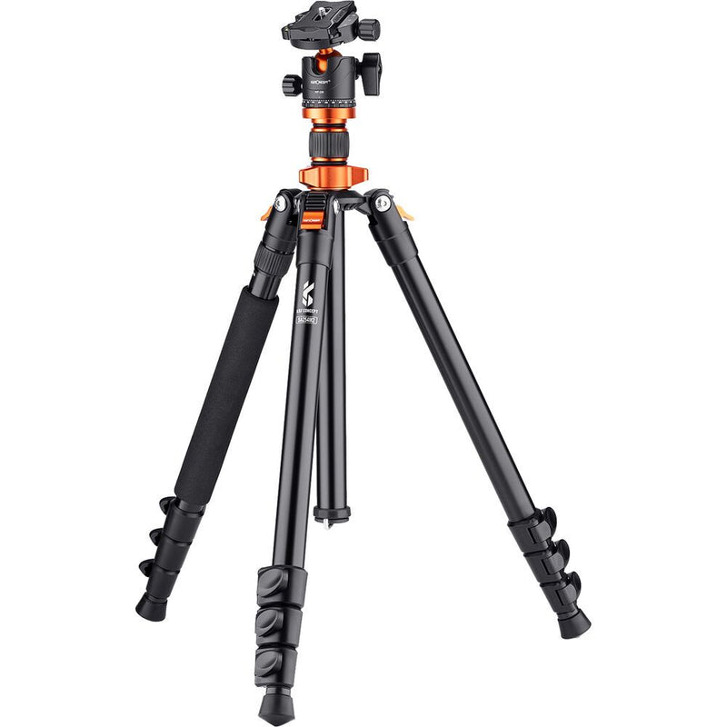 TRIPODE K&F K254A3+BH-28L DE ALUMINIO (KF09.089V1)