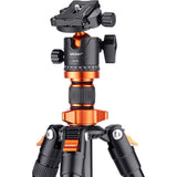 TRIPODE K&F K254A3+BH-28L DE ALUMINIO (KF09.089V1)