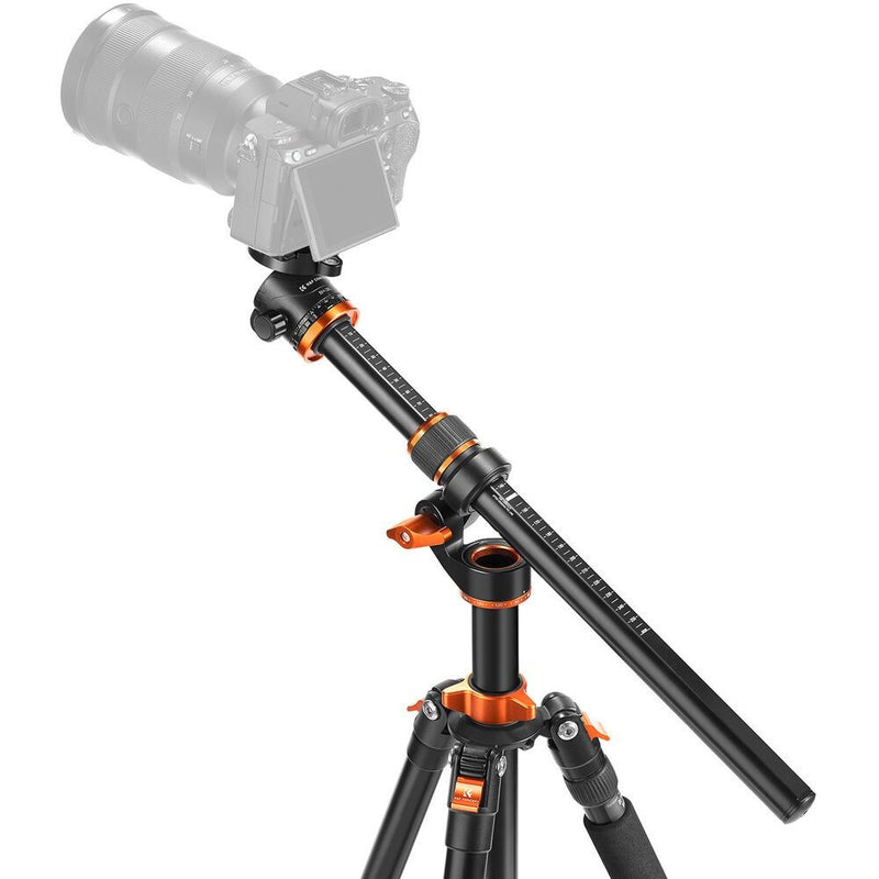 TRIPODE HORIZONTAL DE ALUMINIO K&F T245A7+BH-28L (KF09.119)