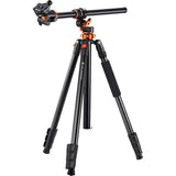 TRIPODE HORIZONTAL DE ALUMINIO K&F T245A7+BH-28L (KF09.119)