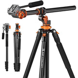 TRIPODE HORIZONTAL K&F T254A7+FH-03 - MAX 5KG - 231 CM - KF09.137