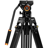 TRIPODE PARA VIDEO K&F VA18+VH081 (KF09.121) MAX 8KG - 184CM