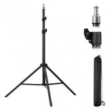TRIPODE DE ESTUDIO K&F ACERO INOXIDABLE- 2 MTS - MAX 5KG - KF34.042