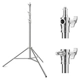 TRIPODE DE ESTUDIO K&F ACERO INOXIDABLE- 2.8 MTS - MAX 10KG - KF34.044