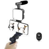 TRIPODE BASTON DE SELFIE SATELLITE A-RM4900 VIDEO MAKER CONTROL BLUETOOTH/LED/MICROFONO/BLAC