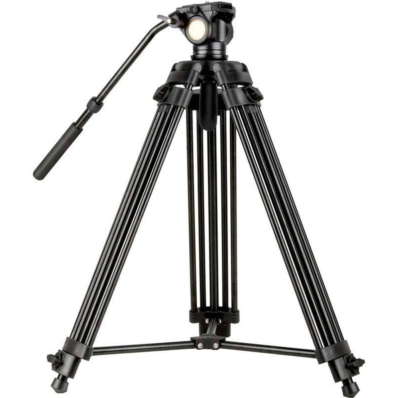 TRIPODE PARA VIDEO QZSD Q880A MAX 10KG - 193CM