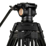 TRIPODE PARA VIDEO QZSD Q880A MAX 10KG - 193CM